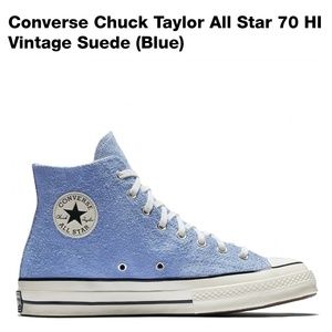Converse 70's Hairy Suede Hi Top Sneaker